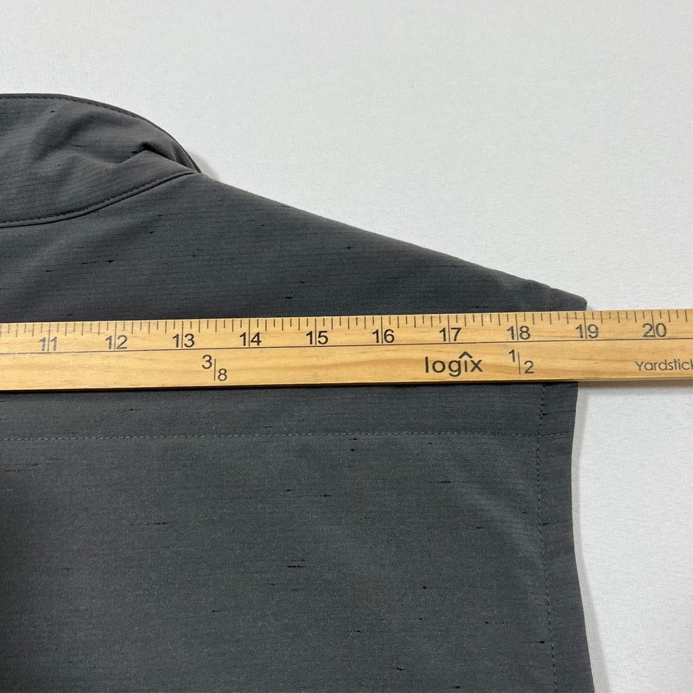 Travis Mathew Vest Snowbody Better‎ Golf Gray Puffer Quilted Outdoors Men's XL - Picture 11 of 13